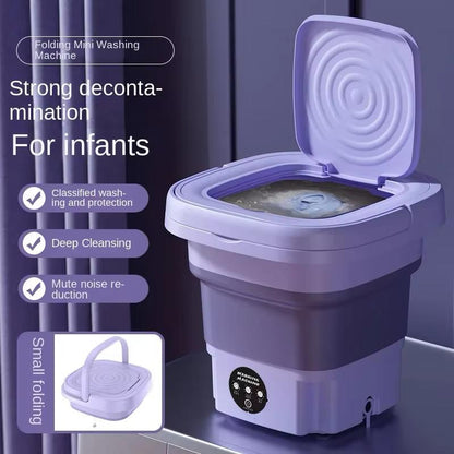 Mini washing machine غسالة ملابس صغيرة