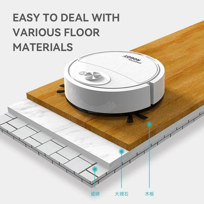 3-IN-1 AUTOMATIC ROBOT VACUUM CLEANER