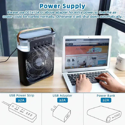 Mini Air condition cooler   مبرد تكييف صغير  🧊 ❄️