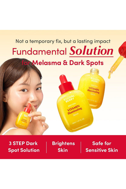 EQQUALBERRY Vitamin Illuminating Serum – Brightening Vitamin C Serum