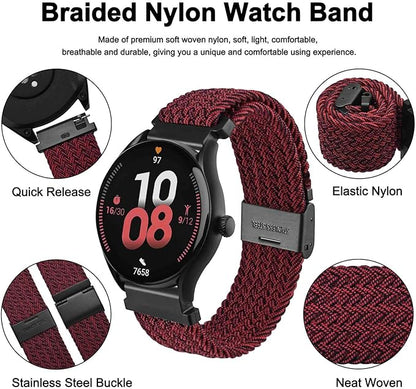 Luxury Branded Round Smart watch with Loop Strap