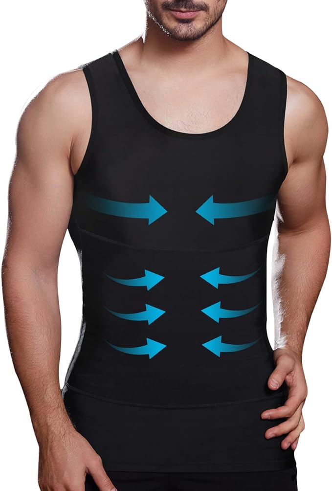 Men's slimming body shapewear ملابس تنحيف الجسم للرجال