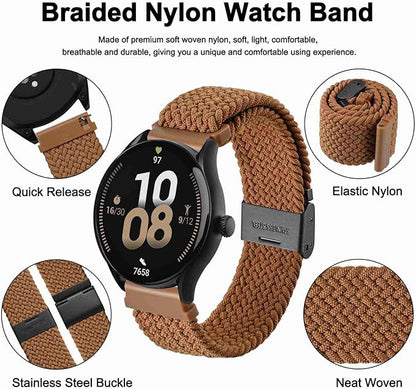 Luxury Branded Round Smart watch with Loop Strap