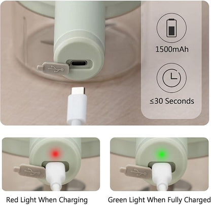 Rechargeable 4 in 1 Electric Vegetable Cutter  قطاعة خضراوات كهربائية قابلة لإعادة الشحن 4 في 1