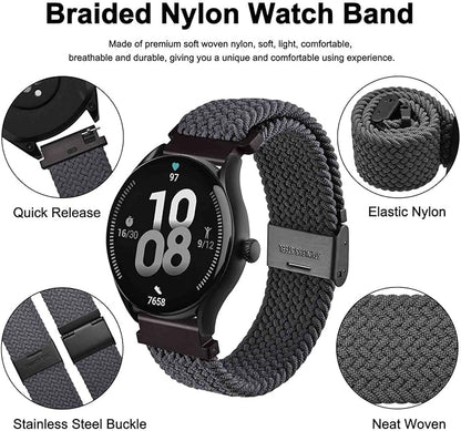Luxury Branded Round Smart watch with Loop Strap