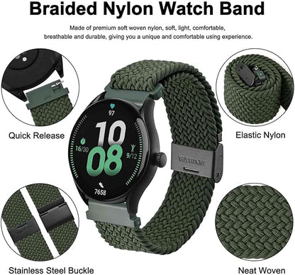 Luxury Branded Round Smart watch with Loop Strap
